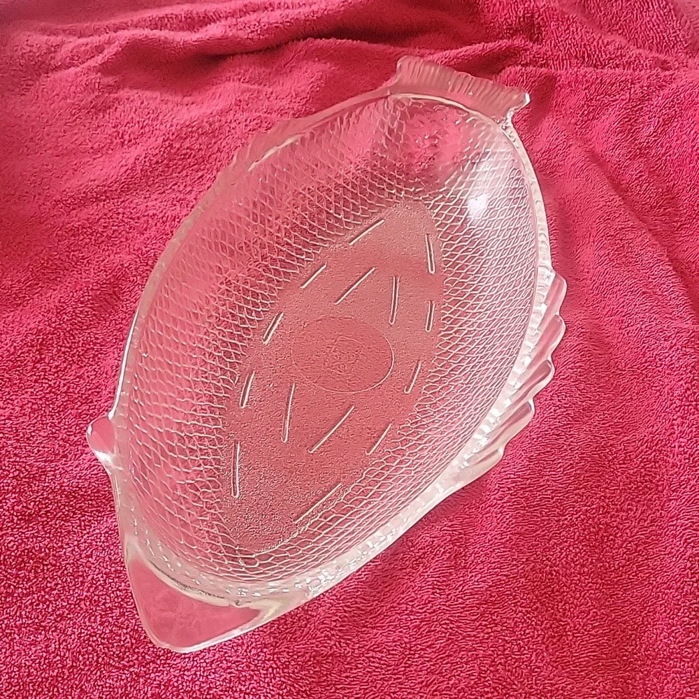 Glasbake Glass Fish-Shaped Serving Platter. Call Out But Amazing